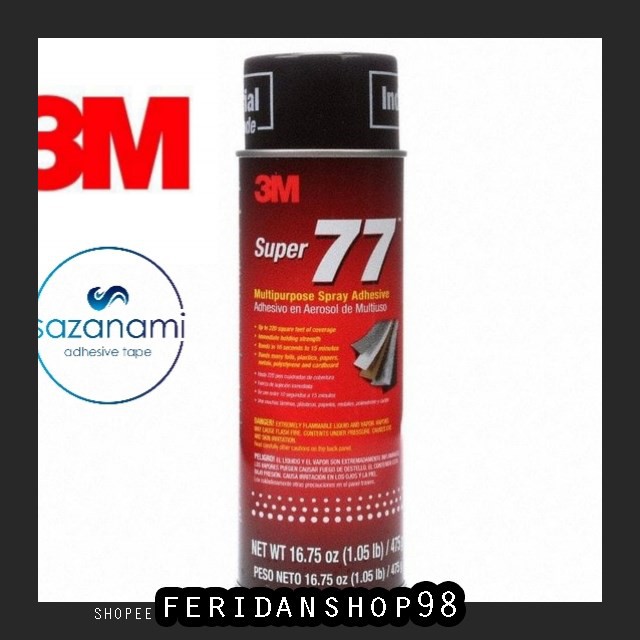 

BT753 LEM 3M SUPER BEST 77 LEM SEMPROT SERBAGUNA SPRAY ADHESIVE LEM SERBAGUNA 3M BY FERIDANSHOP98