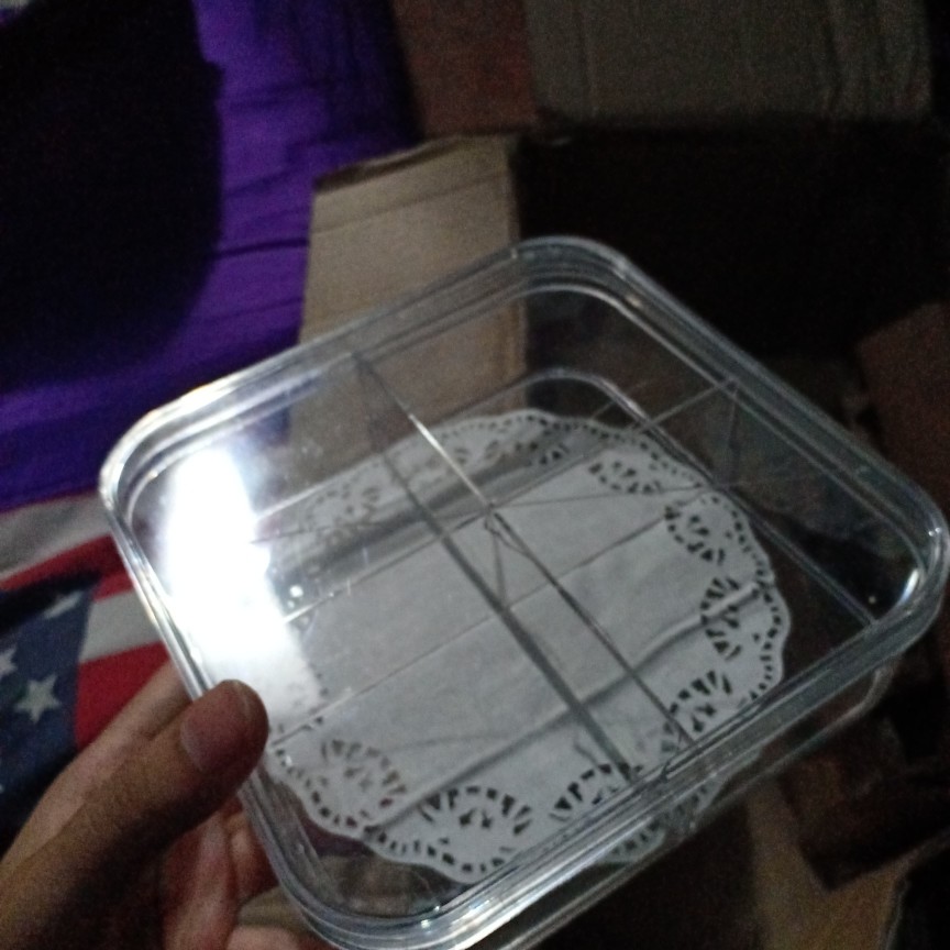 Toples Kue Kering Sekat 2 Nuai Sn 618