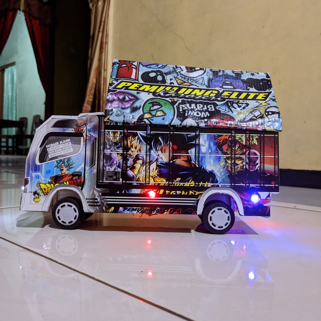 TRUK OLENG MINIATUR KAYU DRAGON BALL Z UKURAN 30