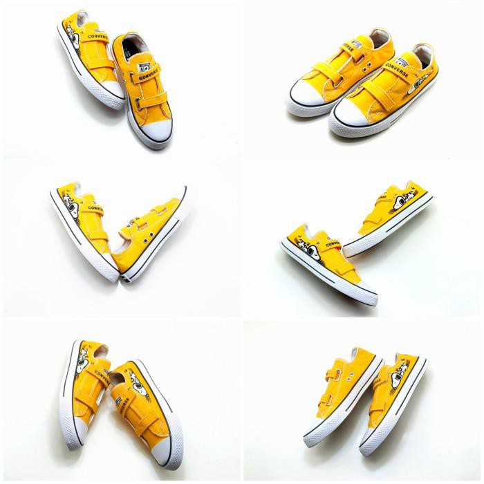 NEW IN SEASON 2021 SHOES KIDS CONVERSE ALL STAR SNOOPY TERLARIS UNISEX