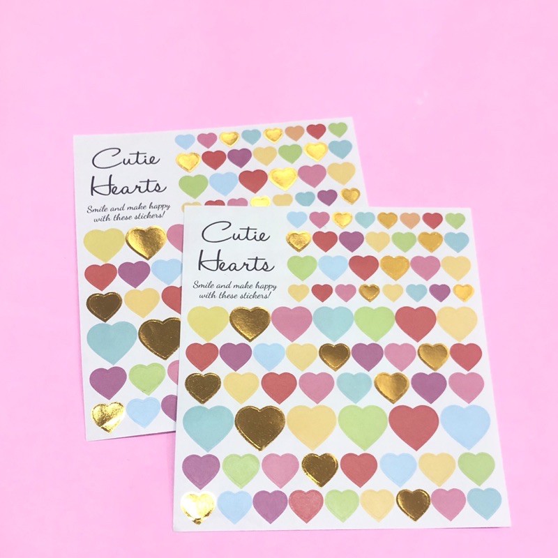 

Mini Sticker : Heart (Stiker Hati / Love)