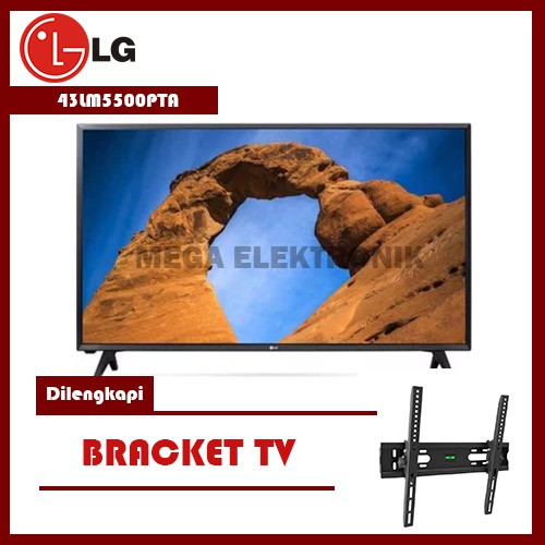 LG 43LM5500PTA LED TV 43 INCH FULL HD TV DILENGKAPI BRACKET