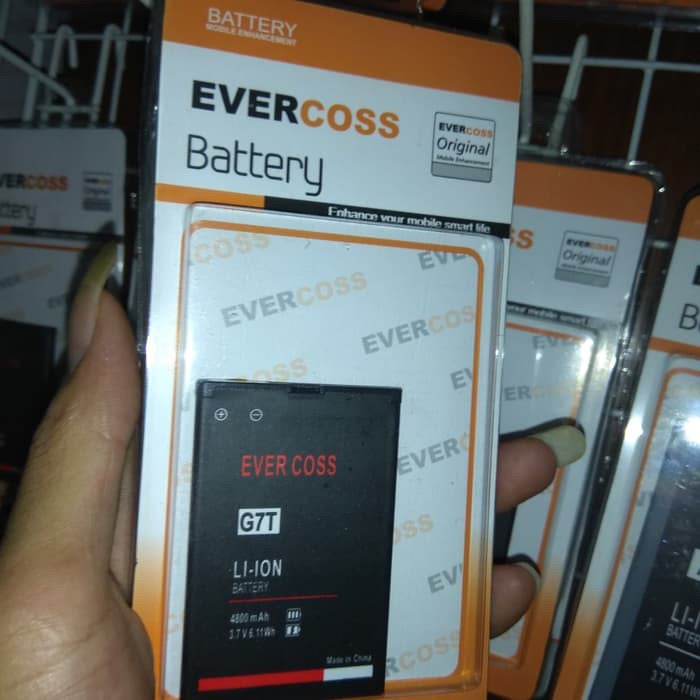 DISKON BATRE BATERAI EVERCOSS G-7T BATTERY HP