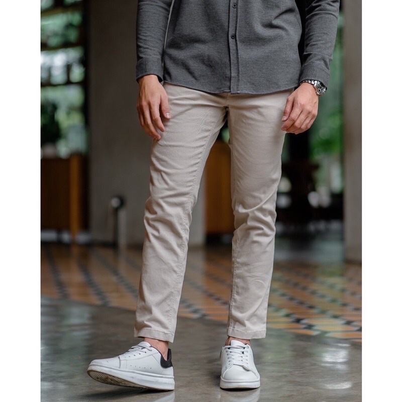 CELANA PANJANG CHINO / CHINOS SLIMFIT PREMIUM ORIGINAL CASUAL HARIAN KERJA KANTOR FORMAL SANTAI LIBURAN PRIA KEKINIAN