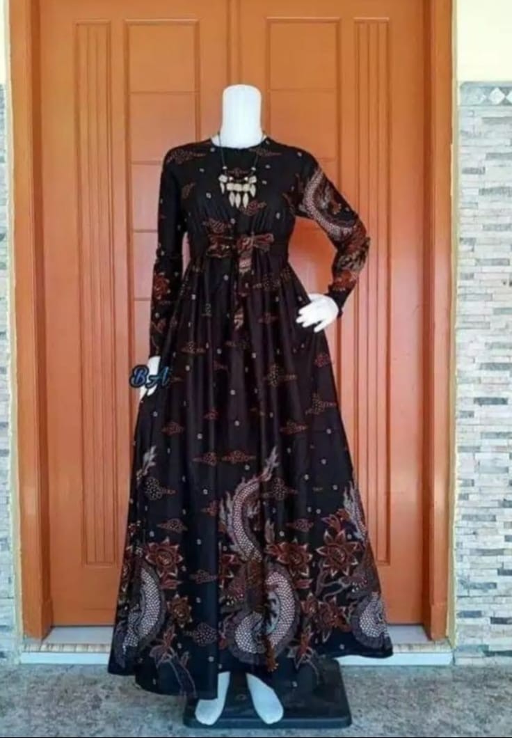 Maura Couple - Sania Ruffle Batik Couple Ori Ndoro Jowi Garansi Termurah Shopee -  Batik Modern Solo