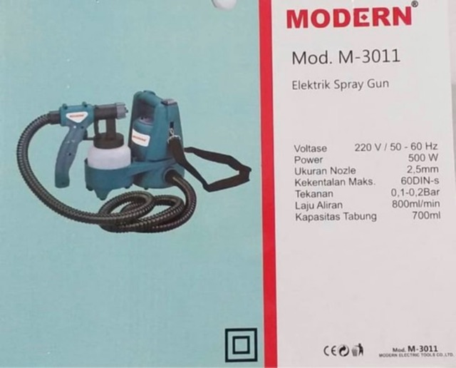 spray gun elektrik modern