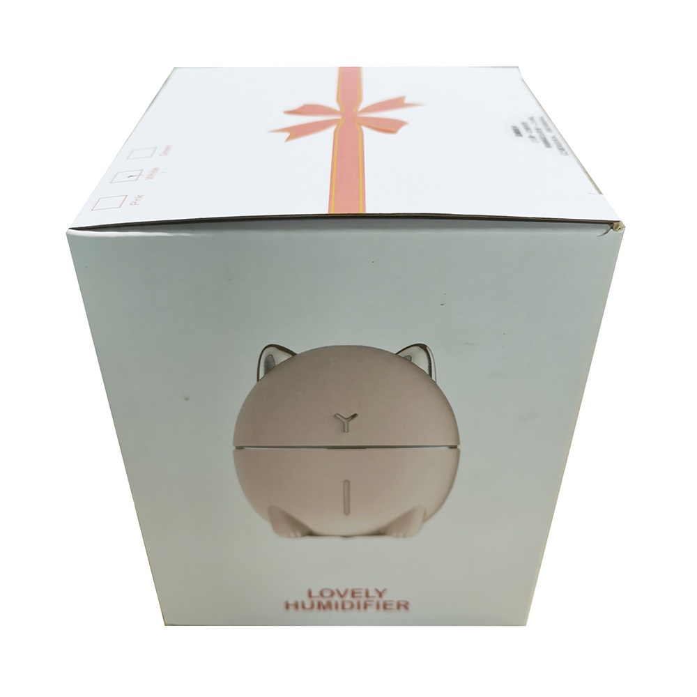 Pelembab Udara Air Humidifier Diffuser Aromatherapy Bed Light 200ml - Pink