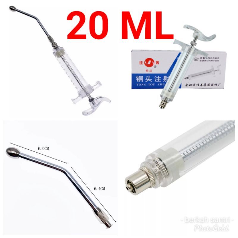 SUNTIKAN BESAR SPET LOLOHAN SPUIT MIKA TURBO 10ML 20ML 30ML 50ML 100ML JARUM CEKOK