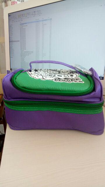 Lunch Bag Foodle Japan Tas Bekal Anak Sekolah Penahan Dingin Panas Cooler Insulated