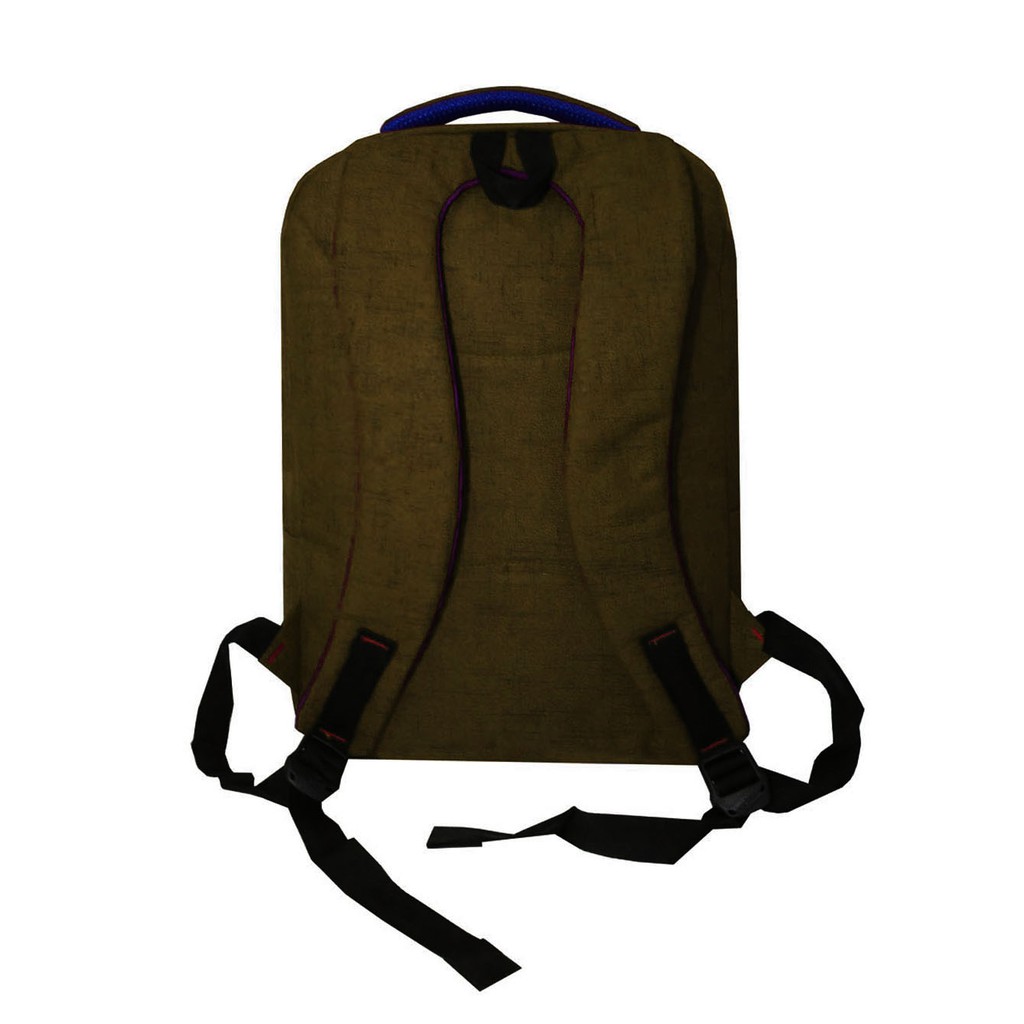 Carboni Tas Ransel Laptop 17 Inchi RA00015 Polyester Serat Sintetis Original - Coffee + Raincover