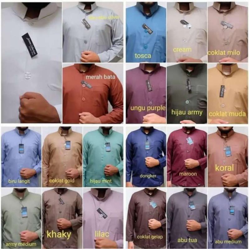 BAJU KOKO AMMU BUSANA MUSLIM PRIA AMMU COLLECTION ORIGINAL 100%