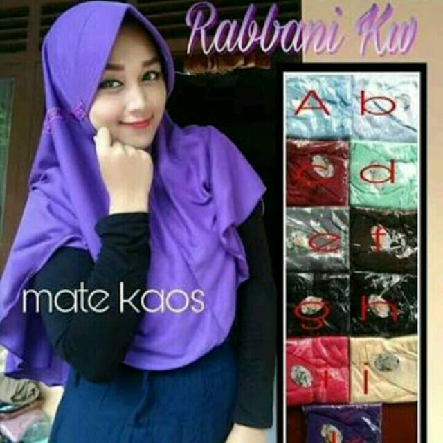 Jilbab rabbani Kw