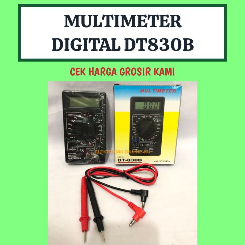 MULTIMETER DIGITAL DT830B