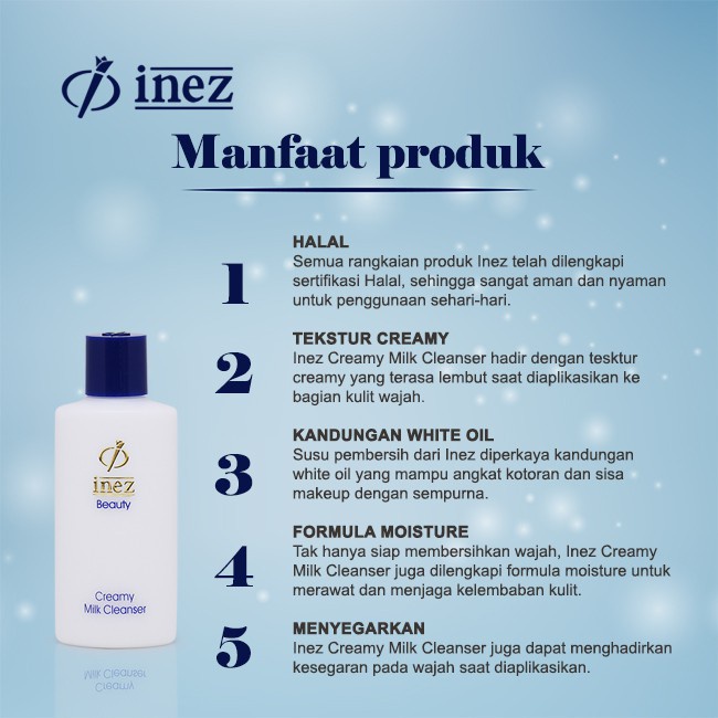 Inez Creamy Milk Cleanser 150 ml / Inez Beauty Creamy Milk Cleanser