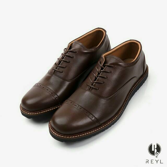 SEPATU PANTOFEL KULIT KEREN KERJA KANTOR LAKI PRIA COWOK DINAS RESMI FORMAL PESTA KICKERS KULIT ASLI