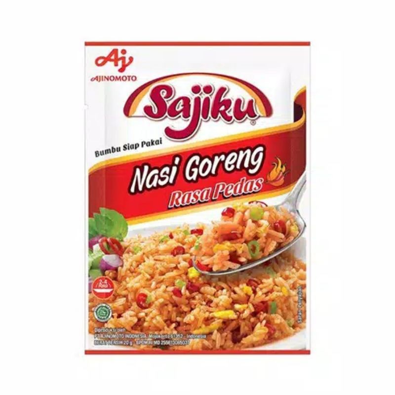 

Sajiku Bumbu Nasi Goreng Rasa Pedas 20 gr