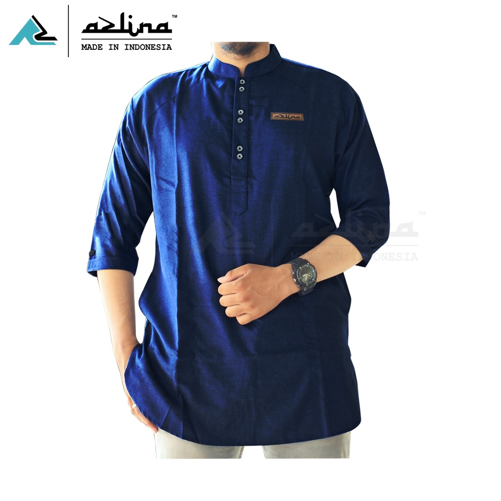 Koko lengan 3/4 dewasa model kurta madinah premium