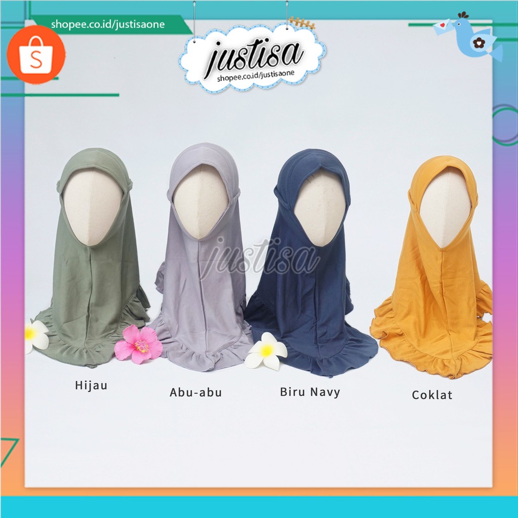 Promo !! SALE!!! JILBAB BAYI-HIJAB INSTAN VINATA POLOS-JILBAB BAYI MURAH