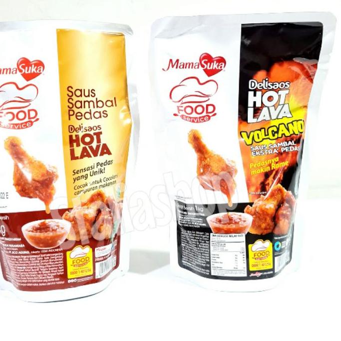 

Terbaru! Mamasuka Saus Sambal Lava Volcano 1kg Delisaos