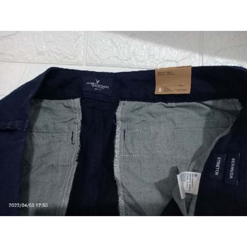 Hotpants Wanita Jeans Navy American Eagle
