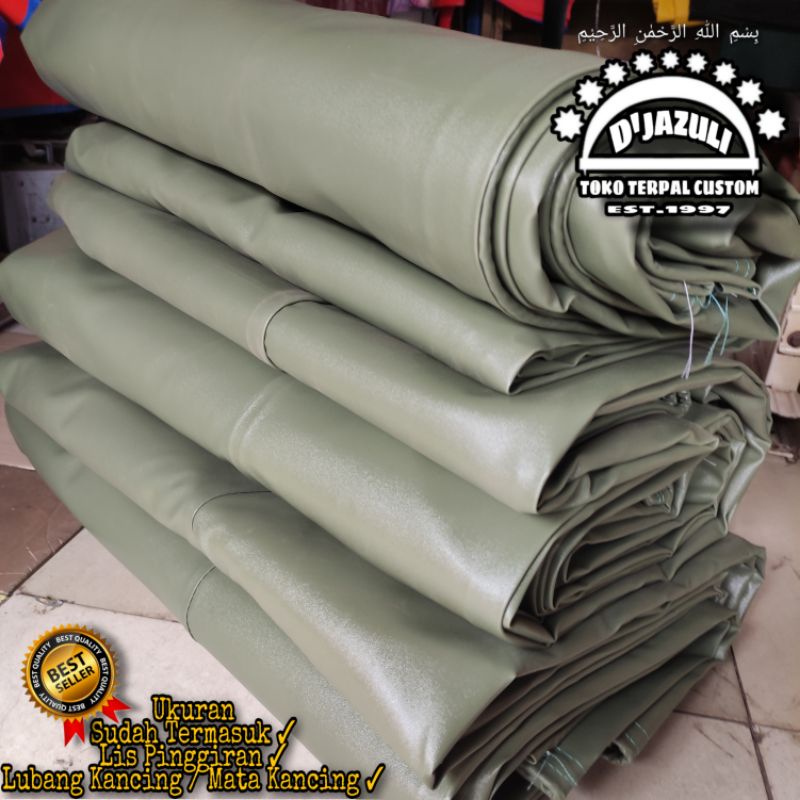 Terpal Ukuran 4x6 Bahan Kain Cv Tentara Army