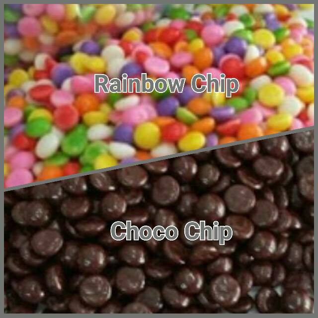 

Lagie choco chip 1/2 bulat 250 gram coklat