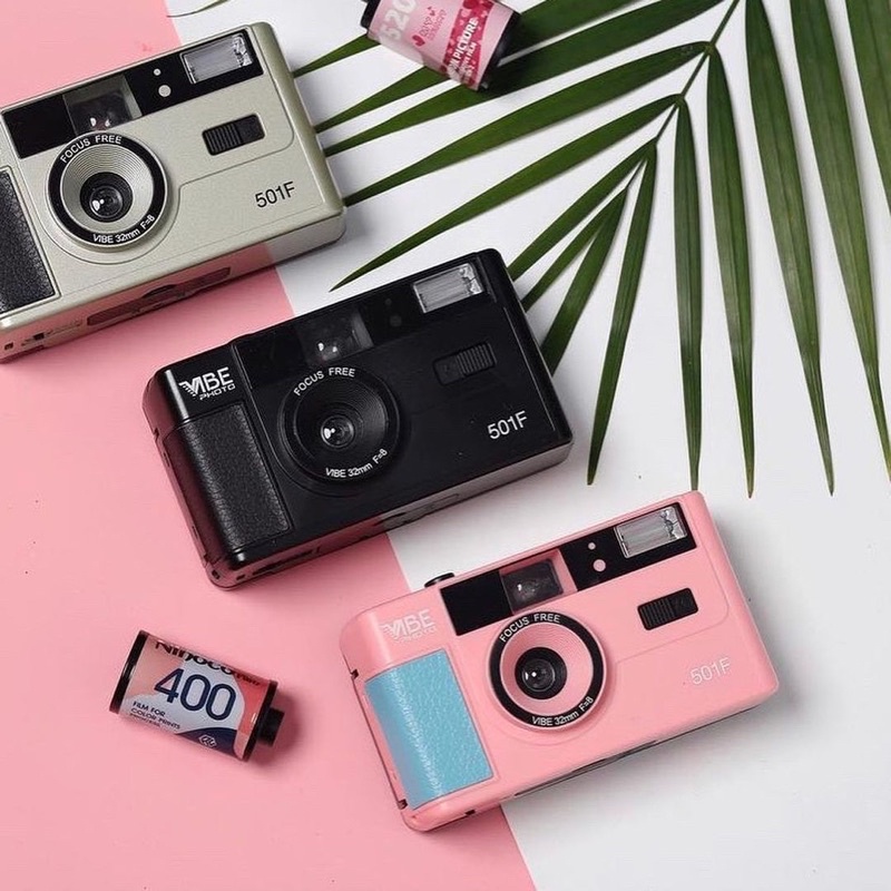 (ORIGINAL) Vibe Photo 501F Retro 35mm Reusable Film Camera-4
