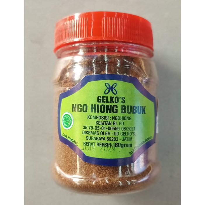 

Gelko's Ngohiong Bubuk 80gr