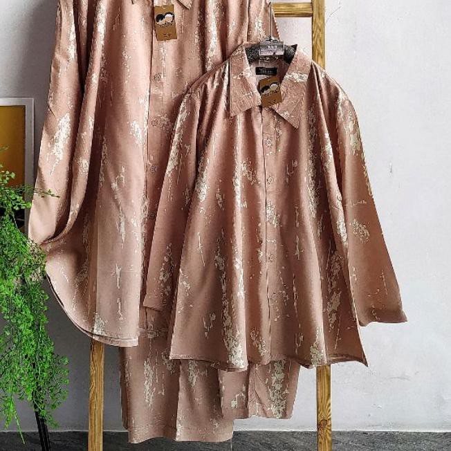 ♠ SETELAN RAYON ANAK DAN IBU COUPLE TIEDYE ♙