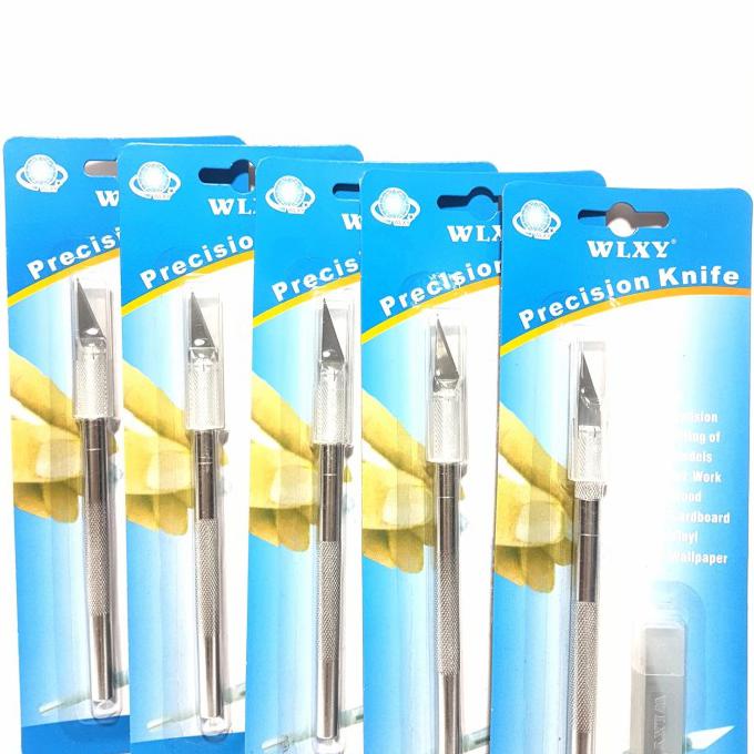 

Harga Grosir (1Box 12Pcs) Pen Cutter Pisau Presisi Set + Refill Wlxy - Pen Cutter Wlxy