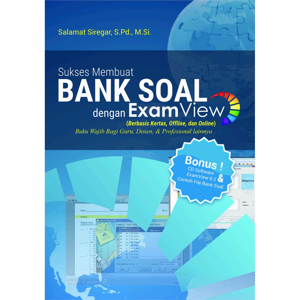 Jual Buku Sukses Membuat Bank Soal Dengan Examview :Berbasis Kertas ...