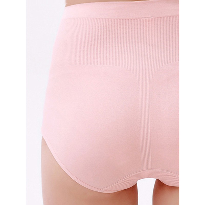 MOOIMOM SEAMLESS HIGHT WAIST PROP BELLY MATERNITY BRIEFS/ CELANA DALAM IBU HAMIL MELAHIRKAN B6774