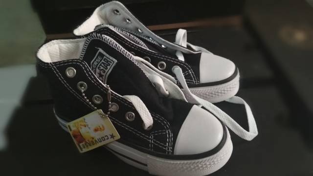 Converse Sepatu Anak Perempuan prewalker Laki-laki Unisex Balita CVP Size (18-22)