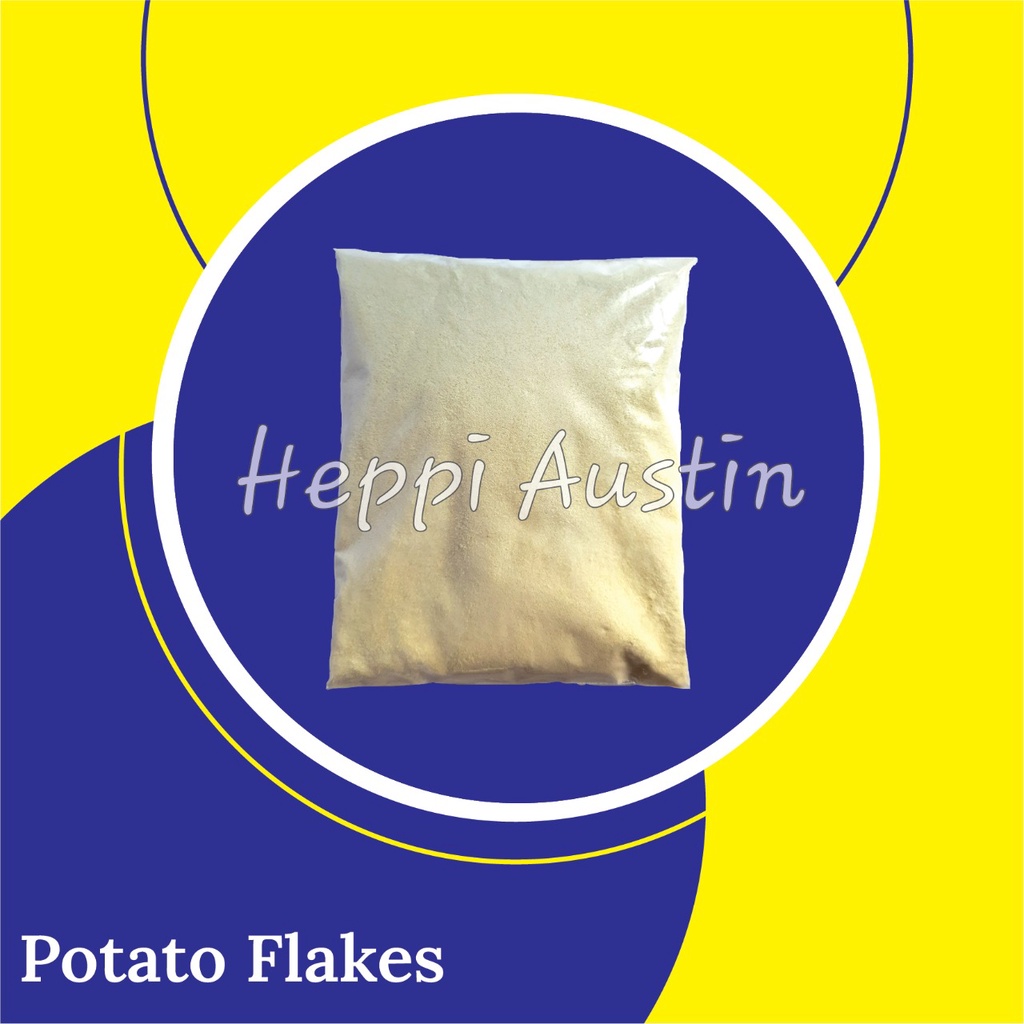 

Potato Flake Tepung Kentang Long Potato Mashed Bubuk Kuning Emsland 1KG