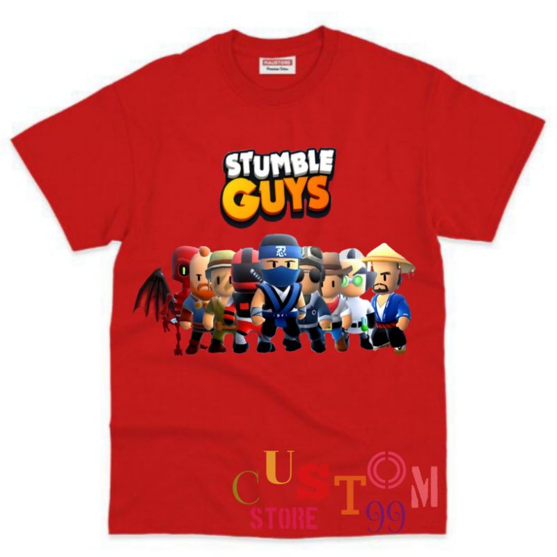 BAJU ANAK KAOS ANAK GAME STUMBLE GUYS TERBARU BAHAN PREMIUM