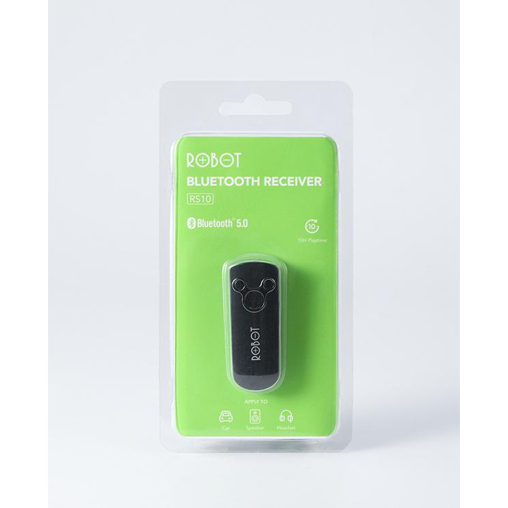 ROBOT RS10 Small &amp; Portable HD Sound Quality Audio Receiver Bluetooth5.0 10H Playtime Small and Port