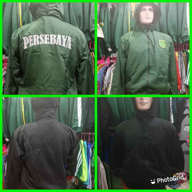 JAKET BOLAK BALIK PERSEBAYA BONEK PREMIUM