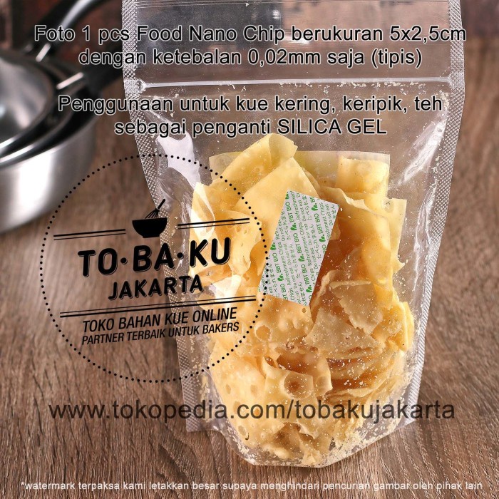 

LAINNYA-KEMASAN-MINUMAN- FOOD NANO CHIP REFRESHMENT CHIPS BBT BIO PENGGANTI SILICA GEL 1PCS