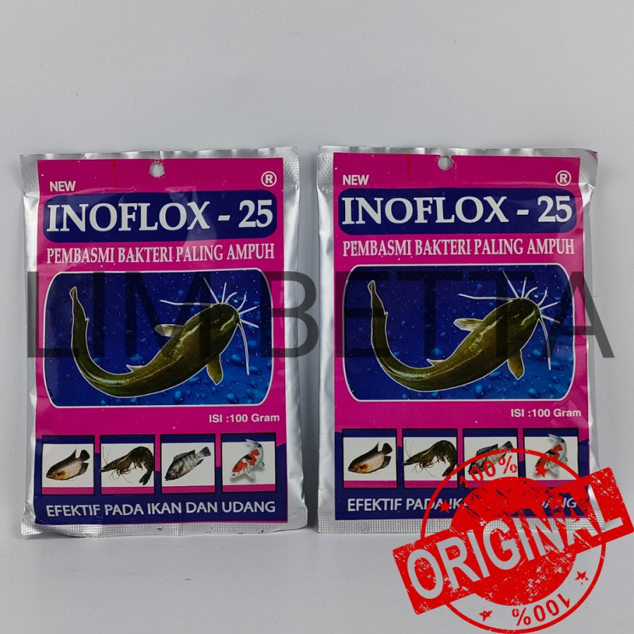 INOFLOX 25 / ANTIBIOTIK IKAN ENROFLOXACIN