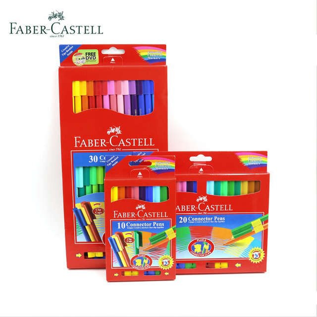 

Spidol Connector Pens - Faber Castell 10 / 20 / 30 Warna MURAH