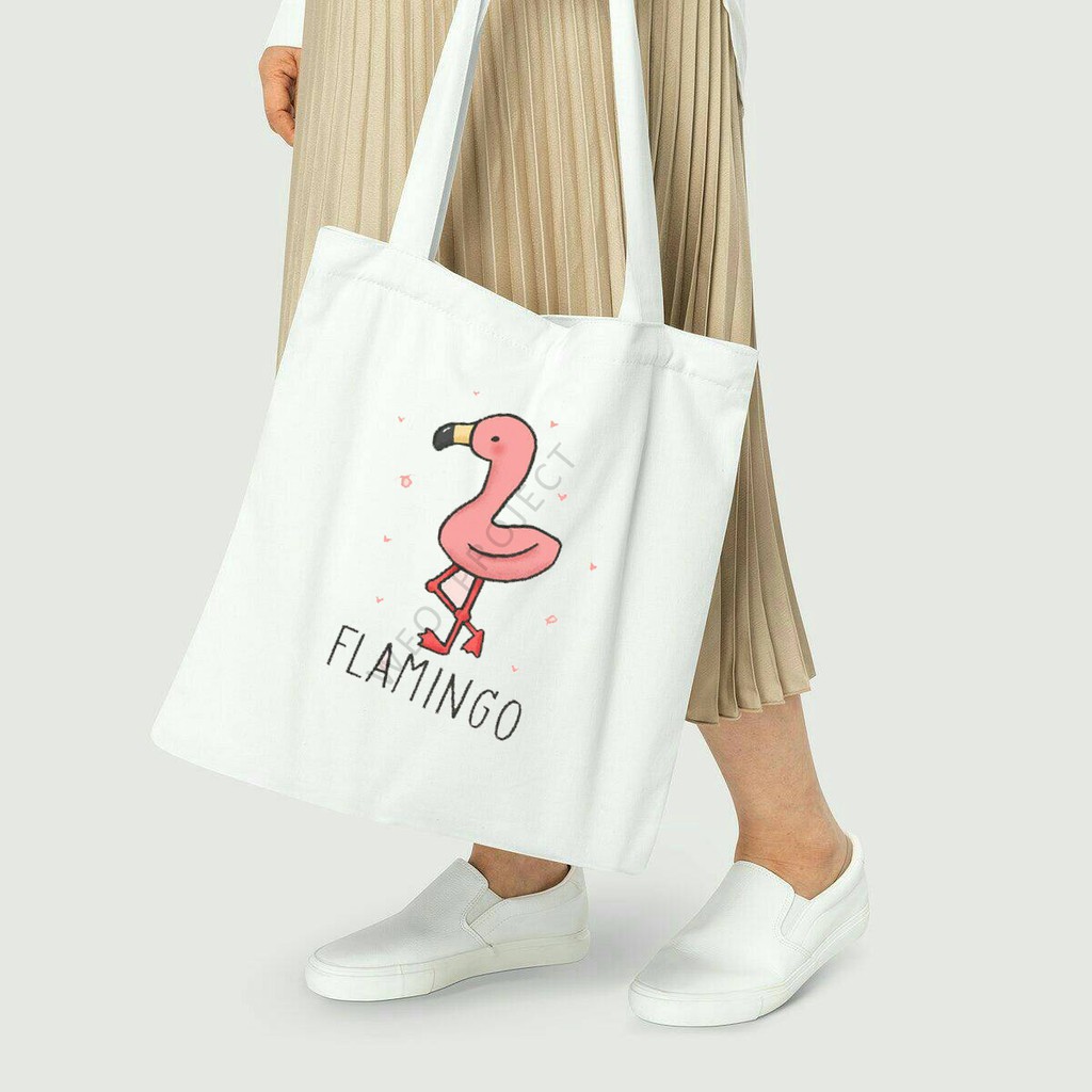 TOTE BAG KANVAS MURAH / TOTE BAG WANITA / TOTE BAG MOTIF HEWAN LAUT3