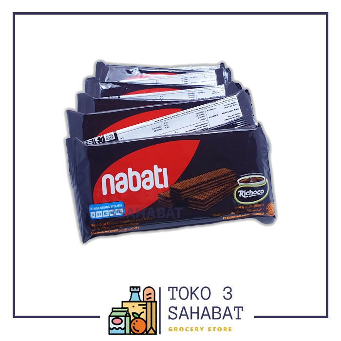 

Richoco Nabati Wafer Cokelat
