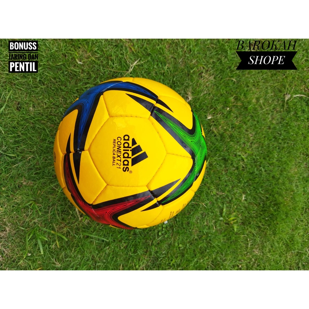 BOLA FUTSAL ORIGINAL ASLI ADIDAS CONEXT 21 REFLICA BALL BOLA FUTSAL WARNA KUNING SIZE 4 BAHAN ASELON