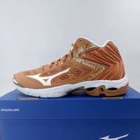 Sepatu Volley Mizuno Wave Lightning Z5 MD Indian White V1GA190596 Original BNIB