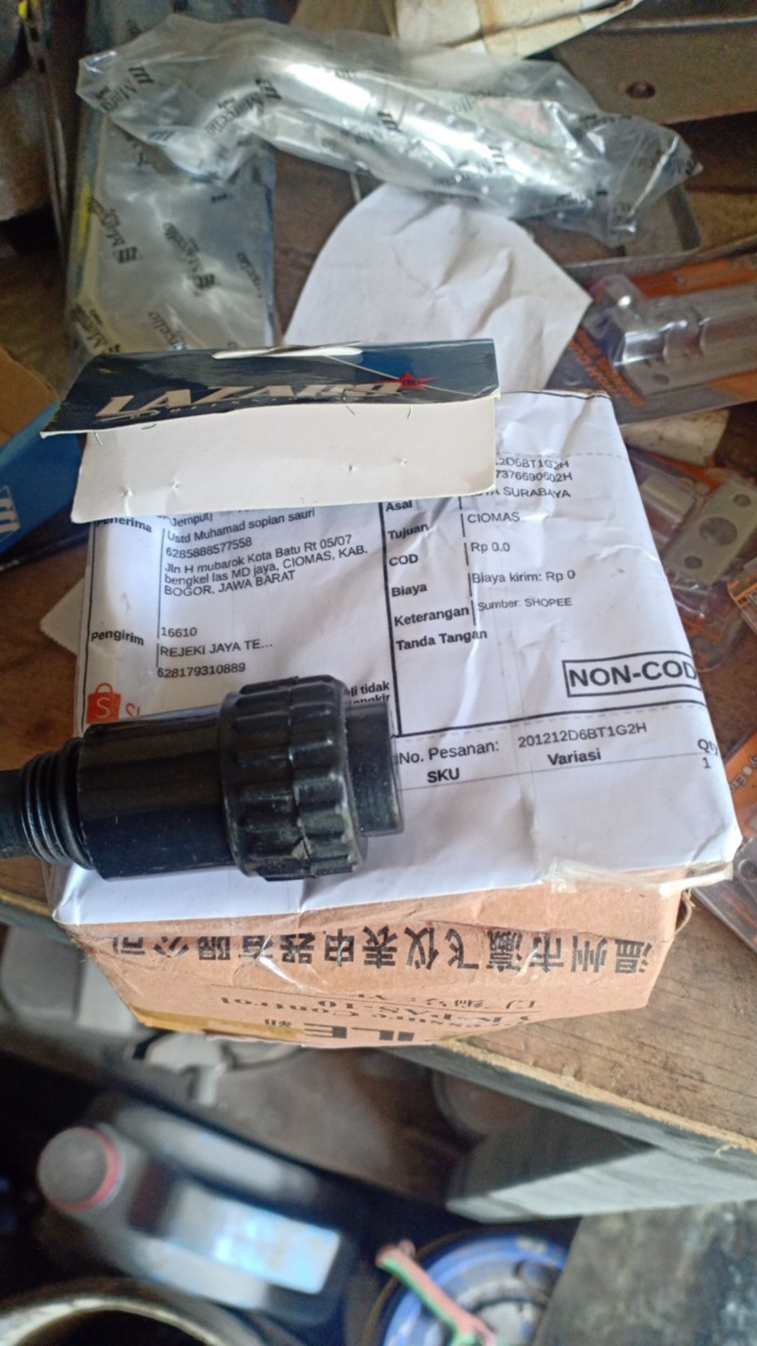 Tutup Oli Kompresor Angin Spare Part Kompresor Lazaro