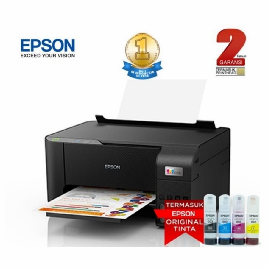 Epson L3210 pengganti Epson L3110 FREE Tinta Original EPSON