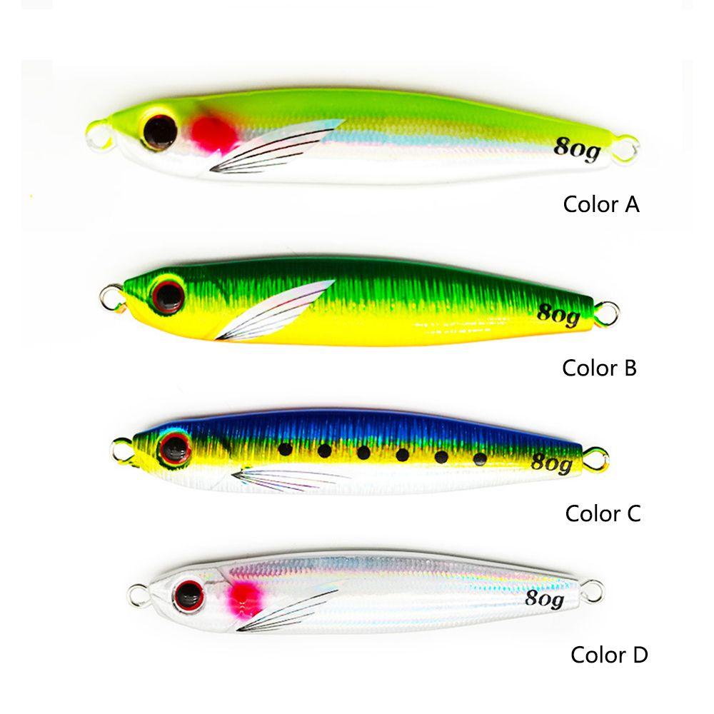 TOP Umpan Pancing Laut Buatan Far Throw 3D Eyes Lead Bait