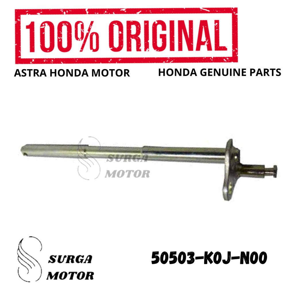 Shaft Main Stand As Standar Dua 2 Tengah Genio BeAT Street K1A Scoopy K2F Original Honda AHM 50503-K
