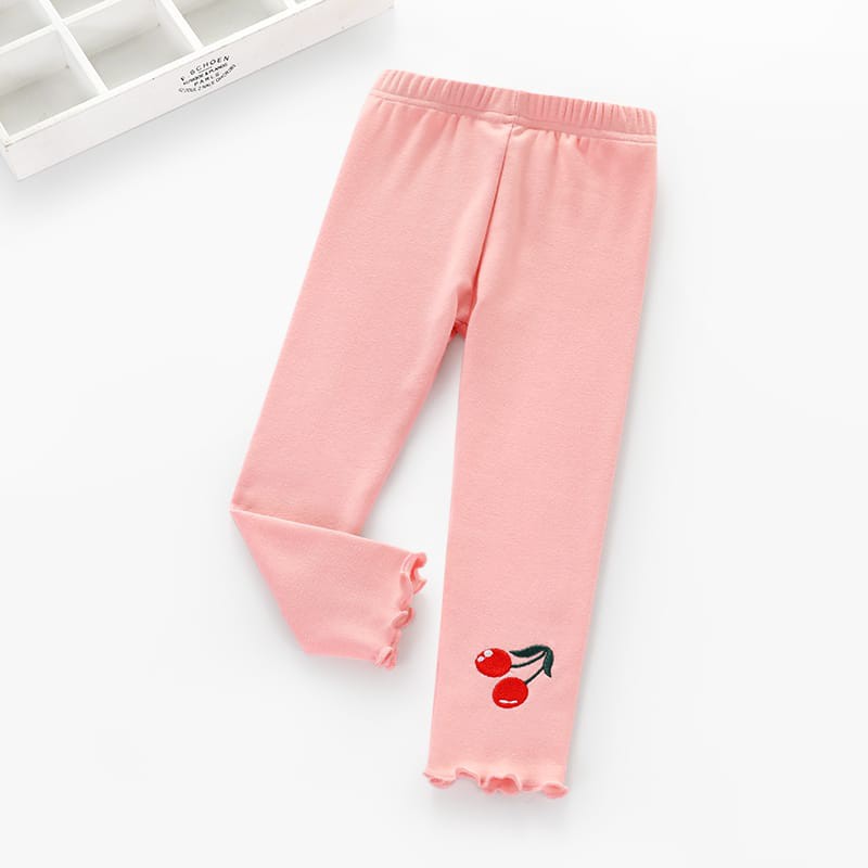 HappyOliver LEGGING CHERRY legging anak perempuan celana panjang import