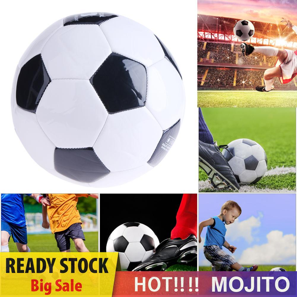 MOJITO Soft Classic NO.3 Black White Standard Size Soccer Ball Training Football